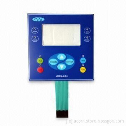 Poly Dome Tactile Membrane Keypad Switch, Made of PET and PC Materials